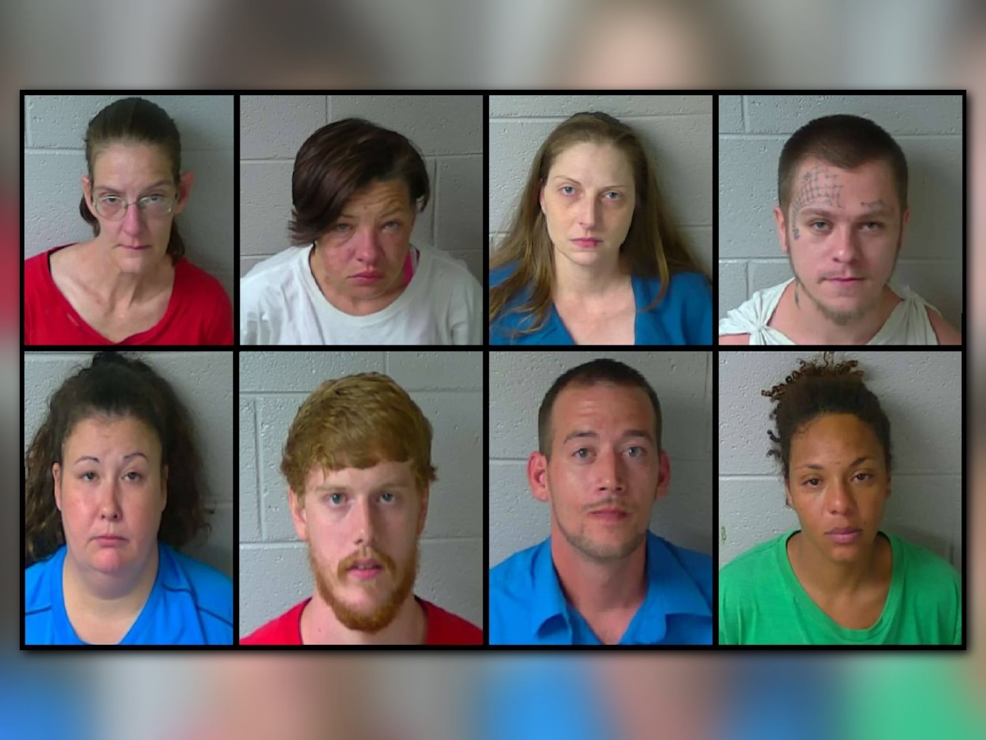38 people behind bars after massive meth sting in Hamblen County